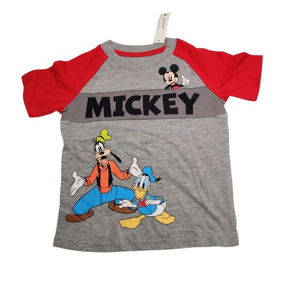 Disney and Friends Boy's 3 Piece Short and T-Shirt Set (Mickey Mouse Size 5) - Picture 2 of 14